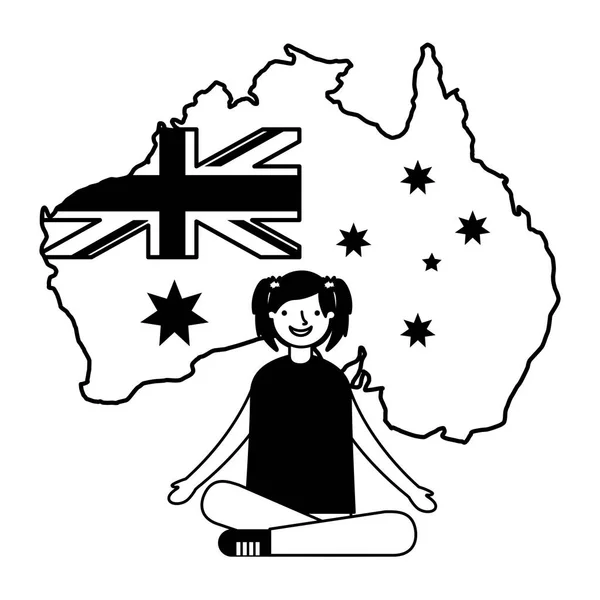 Šťastný Austrálie den — Stockový vektor