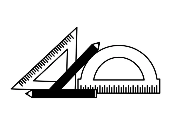 教育用品学校 — 图库矢量图片