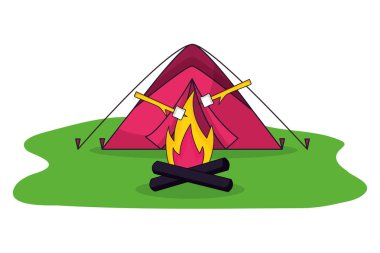 kamp yaz konsepti