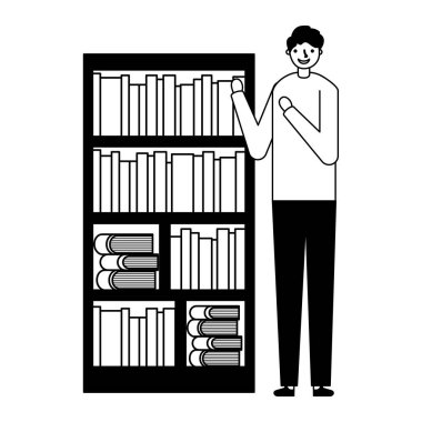 Kitaplık kitaplar edebiyat adamla