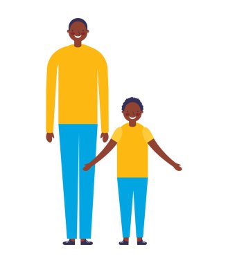 aile mutlu baba ve oğul