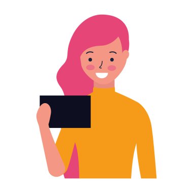 cep telefonu cihazı kullanan kadın