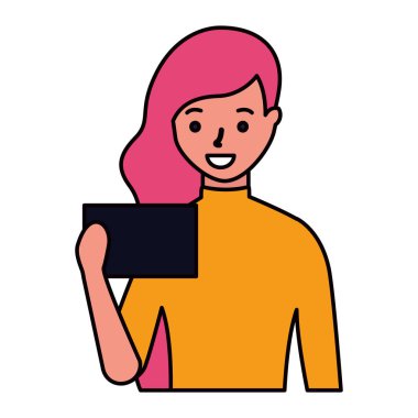 cep telefonu cihazı kullanan kadın