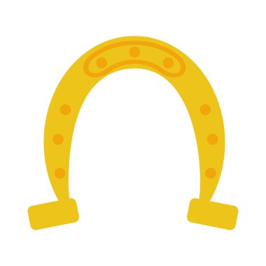 Beyaz arka plan üzerinde nal