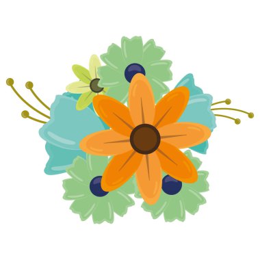 çiçek yaprakları dekorasyon