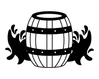 ahşap şarap varil sıçraması