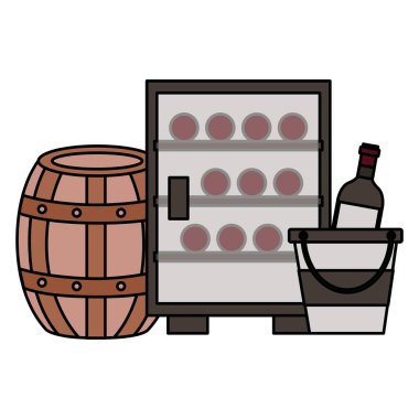 buzdolabı şarap şişe buz kovası