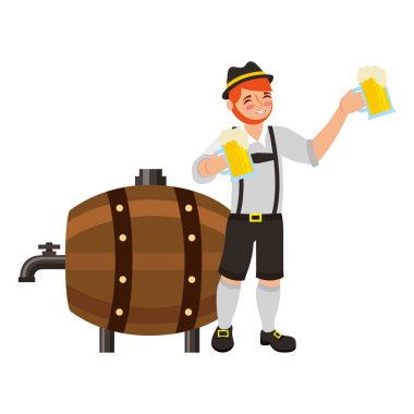 bira varil ile Bavyera adam