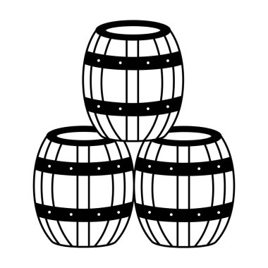 ahşap Şarap fıçıları