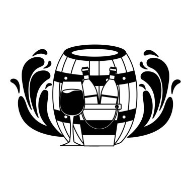 şarap şişesi buz kovası Kupası sıçramalarına