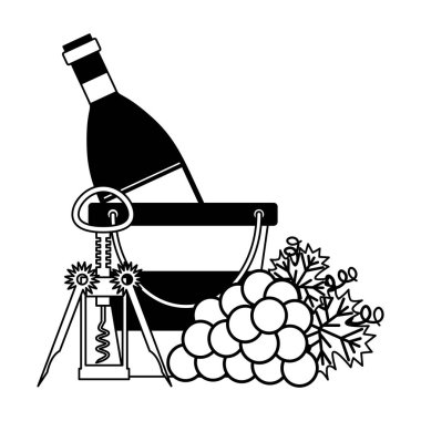 şarap şişesi buz kovası