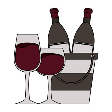 şarap şişesi buz kovası