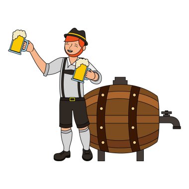 bira varil ile Bavyera adam