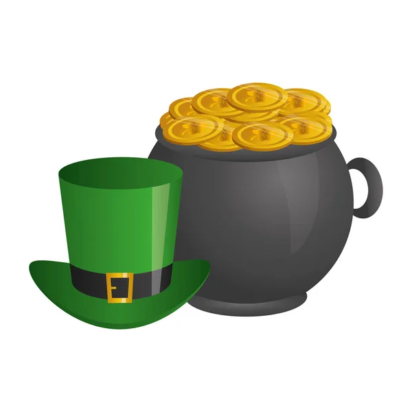 Glücklicher St. Patricks Day — Stockvektor