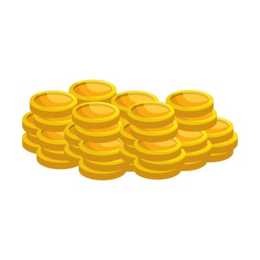 yığın sikke para simgesi