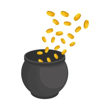 Kazan ile sikkeler st patricks günü