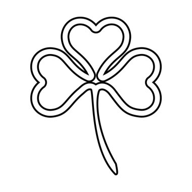 St patrick yonca yaprağı