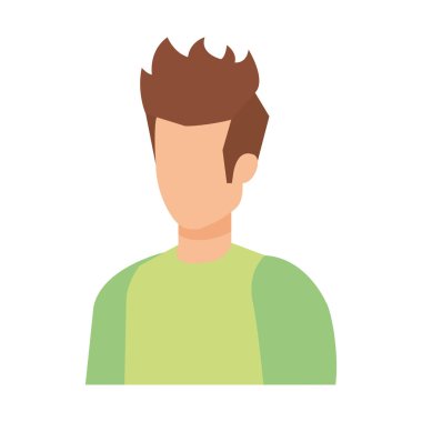 genç adam avatar karakter