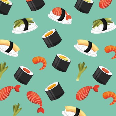 Çin yemeği taze seamless modeli