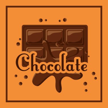 erimiş çikolata kakao poster damla