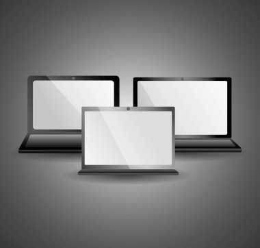 Modern elektronik dizüstü cihazlar gadgets mobil cihazlar