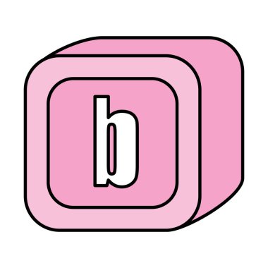 alfabe blok oyuncak simgesi