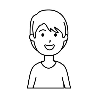 genç adam avatar karakter