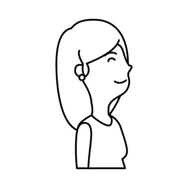 güzel ve genç kadın karakter