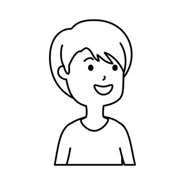 genç adam avatar karakter