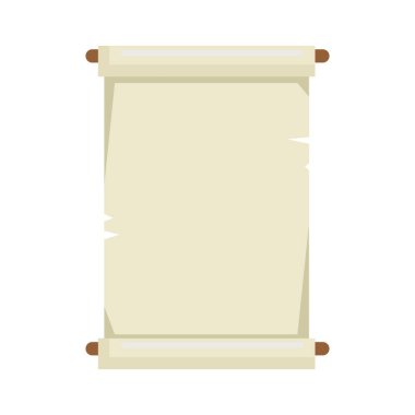 Retro pachment izole simgesi