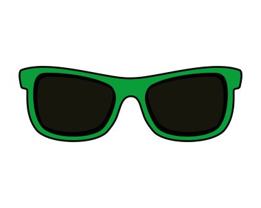 güneş gözlüğü Aksesuar izole simgesi