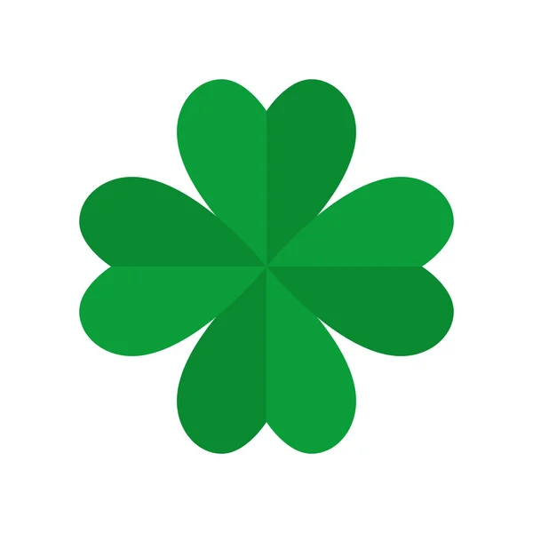 St patrick trèfle feuille — Image vectorielle