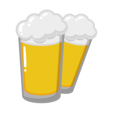 İki bira gözlük içecekler