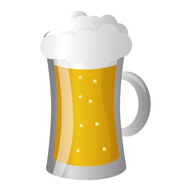 soğuk cam bira köpük