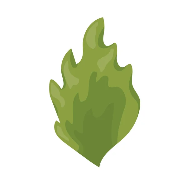 Folha verde natural — Vetor de Stock