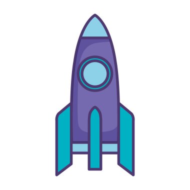 Roket Fırlatıcı izole simgesi