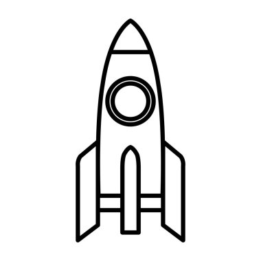 Roket Fırlatıcı izole simgesi