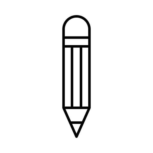 Pencil write isolated icon — Stock Vector