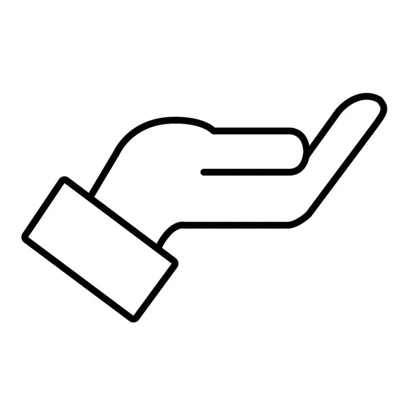 Handheben isolierte Ikone — Stockvektor