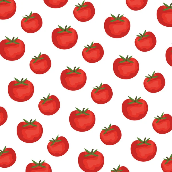 Čerstvá rajčata vzorek pozadí — Stockový vektor