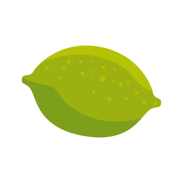 Limón cítricos icono de la fruta — Vector de stock