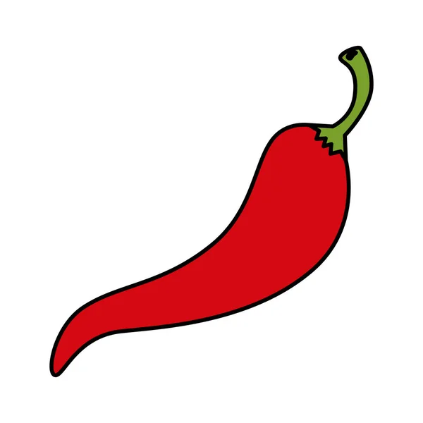 Chile icono picante — Vector de stock
