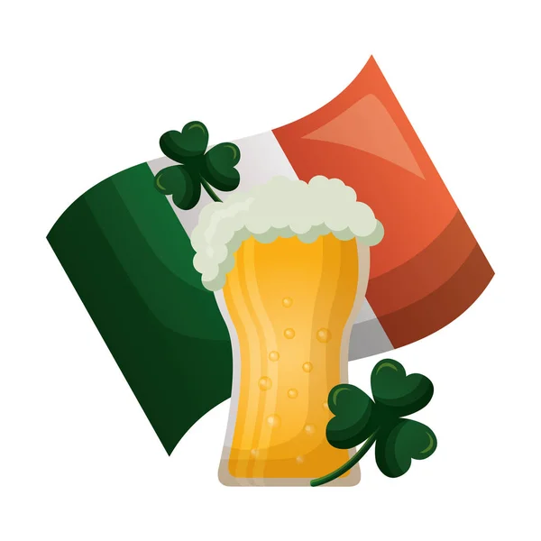 Glücklicher St. Patricks Day — Stockvektor