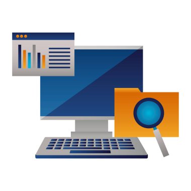 Bilgisayar Monitör klavye klasör Web sitesi analizi