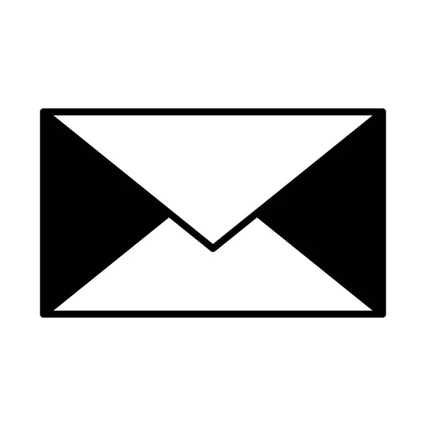 Poštovní obálka zpráva — Stockový vektor