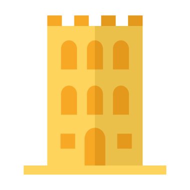 Antik çöl mimarisi bina