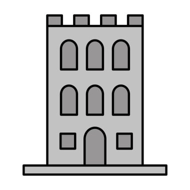 Antik çöl mimarisi bina