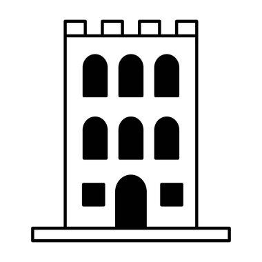 Antik çöl mimarisi bina