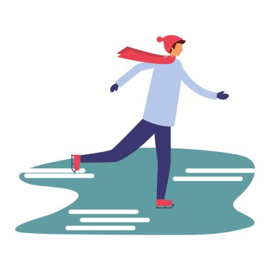 adam buz pateni kış sezonu ile