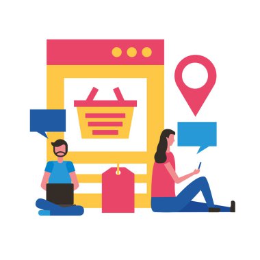 insanlar online alışveriş